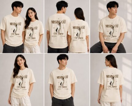 重磅棉圓領 Tee（短袖）